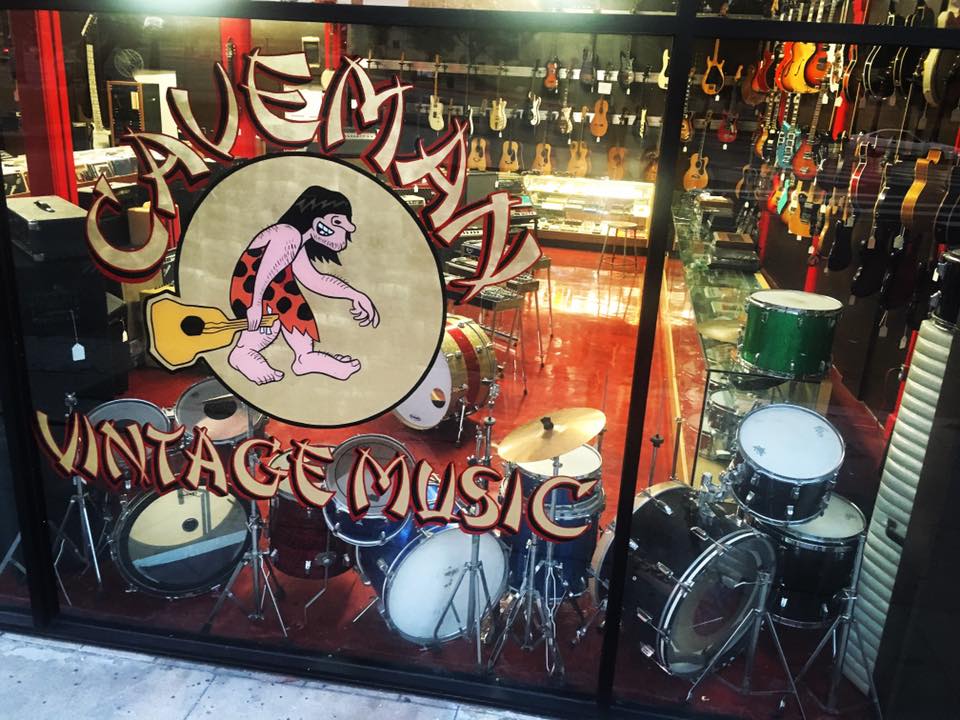 Caveman Vintage Music Vintage Musical Instruments Records Located In The Lincoln Heights Neighborhood Of Los Angeles