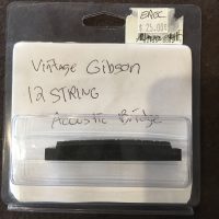 Vintage Gibson 12 String Acoustic Bridge - $25