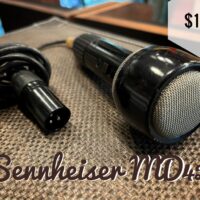 Vintage Sennheiser MD42 dynamic mic - $125