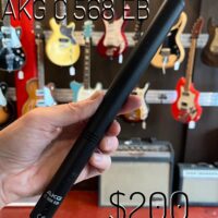AKG C 568 EB shotgun condenser mic - $200