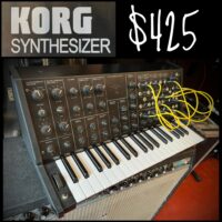 Korg MS-20 reissue analog synth - $425