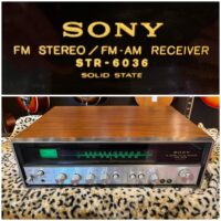 Early 1970s Sony STR-6036 AM/FM stereo receiver - $185