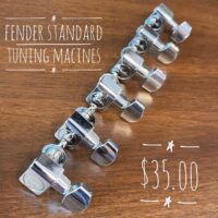 Fender Standard tuning machines (six on side) - $35