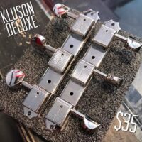 Kluson Deluxe reissue tuner set - $35