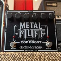 Electro-Harmonix Metal Muff distortion with top boost - $75
