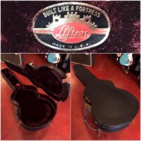 Late 1940s-50s Lifton Universal case for 16” dreadnought & arch top guitars - $300