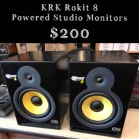 KRK Rokit 8 G1 studio monitors - $200