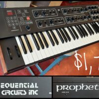 c.1982 Sequential Circuits Prophet 600 synth w/GliGli upgrades - $1,795