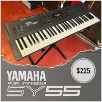 c.1990 Yamaha SY-55 synth - $225