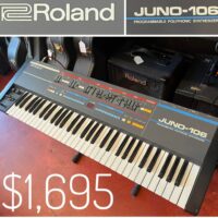 c.1984 Roland Juno-106 synth - $1,695