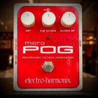 Electro-Harmonix Micro POG octave pedal - $140