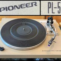 1970s Pioneer PL-512 turntable - $225