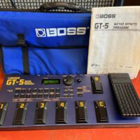 Boss GT-5 Guitar Effects Processor w/box, bag & manual - $145