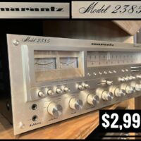 Late 1970s Marantz 2385 receiver, 185 watts per channel - $2,995