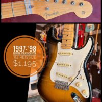 1997-‘98 Fender Stratocaster ‘54 Reissue CIJ w/gig bag - $1,195