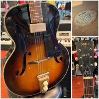 1950s Vega Odell D-26 Duo Tron w/chip case - $595