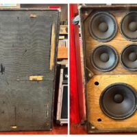Early 1970s Ampeg SVT bass cab 4x10”/1x15” - $450