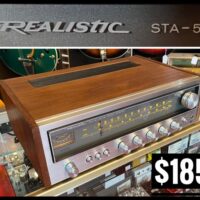 1978-‘79 Realistic STA-52 am/fm stereo receiver - $185