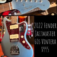 2022 Fender Jazzmaster 60s Vintera MIM w/gig bag - $995