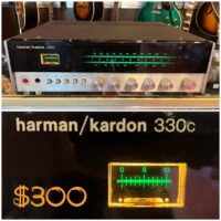 1976-‘77 Harmon/Kardon 330c am/fm stereo receiver - $300