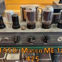 1950s Masco ME 18 amp converted for guitar use - $425