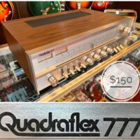 1970s Quadraflex 777 am/fm stereo receiver - $150
