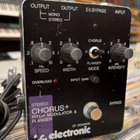TC Electronic Stereo Chorus + Pitch Modulator & Flanger - $265