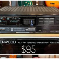 Kenwood KR-V76R stereo receiver - $95