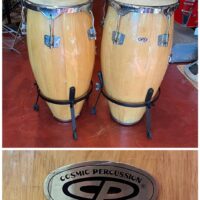 Cosmic Percussion conga set w/stands - $325