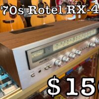 1970s Rotel RX-403 stereo receiver - $150