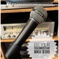 Vintage Beyer Soundstar MKII dynamic mic - $195
