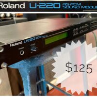 Roland U-220 RS-PCM Sound Module - $125