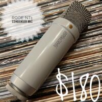 Rode NT1 condenser mic - $180
