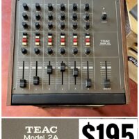 Late 1970s early ‘80s Teac Model 2A mixer - $195