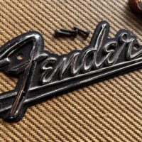 1964-‘73 Fender amp logo - $65