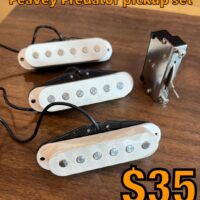 Peavey Predator pickup set w/toggle switch - $35