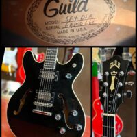 1981 Guild Starfire IV w/ohsc - $1,795 Has Guild XR-7 pickups.