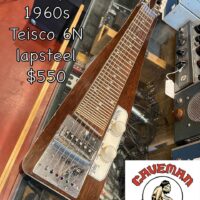 Early 1960s Teisco 6N lapsteel - $550