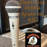 Electro-Voice PL88H dynamic mic - $40