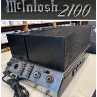 Early 1970s McIntosh MC 2100 stereo power amp - $1,395 105 watts per chan. @ 8ohms