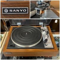 Mid 1970s Sanyo TP 600SA turntable - $225