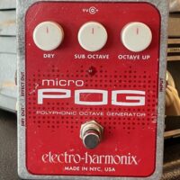 Electro-Harmonix Micro POG octave pedal - $165
