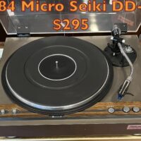 1984 Micro Seiki DD-25 turntable - $295