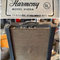 1966 Harmony H400A tube amp - $395