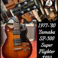 1977-‘80 Yamaha SF-500 Super Flighter w/gig bag - $850