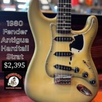 1980 Fender Antigua Hardtail Stratocaster w/ohsc - $2,395