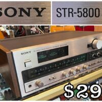 c.1976 Sony STR-5800SD stereo receiver - $295