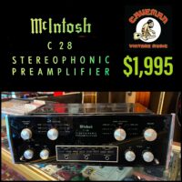 1970s McIntosh C28 preamp - $1,995 Fully professionally restored.