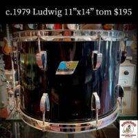 c.1979 Ludwig 11”x14” tom - $195