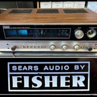 1970s Fisher (Sears) quad receiver - $375 Can also be used in 2 channel stereo.